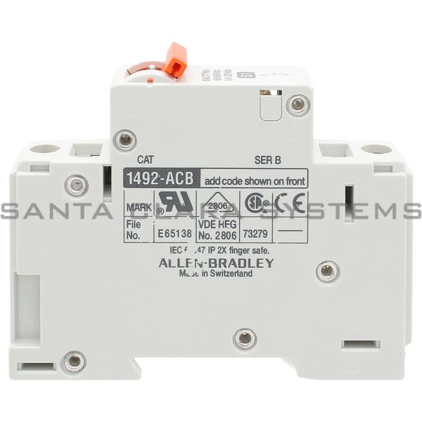 Allen Bradley 1492-ACBS1 Circuit Breaker Product Image