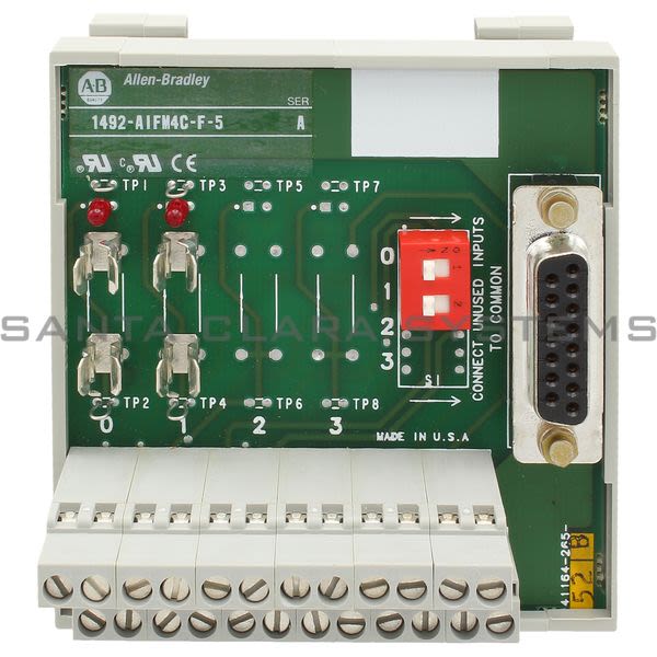 Allen Bradley 1492-AIFM4C-F-5 Fusible 2 Channel Analog IFM Product Image