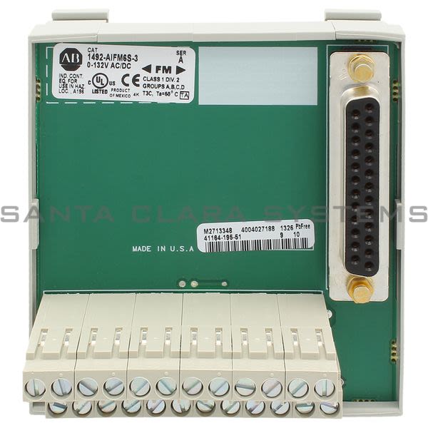 Allen Bradley 1492-AIFM6S-3 Analog Interface Assembly Product Image