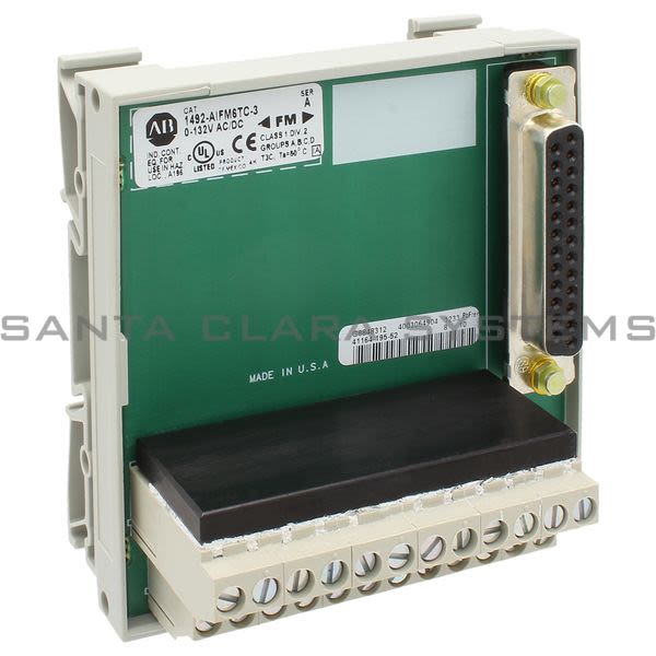 Allen Bradley 1492-AIFM6TC-3 Analog IFM for Thermocouple Product Image
