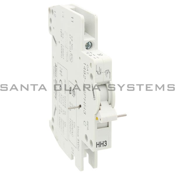 Allen Bradley 1492-ASPHH3 Dual Auxiliary Contact Module Product Image