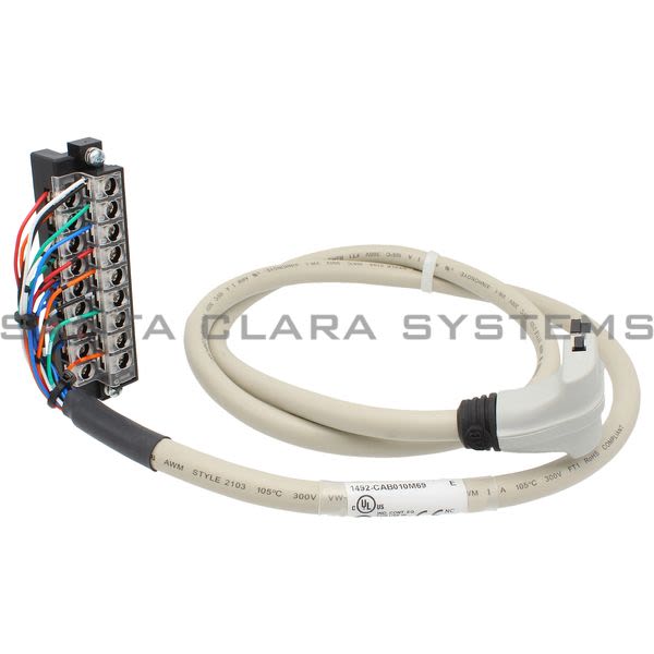 Allen Bradley 1492-CAB010M69 Pre-Wired Cable for 1769 Digital I/O 1.0m Long Product Image