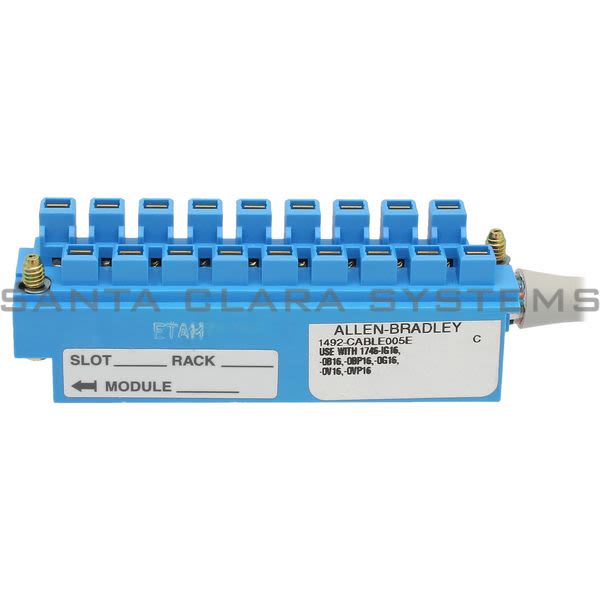 Allen Bradley 1492-CABLE005E Pre-Wired Cable for 1746 Digital I/O Product Image