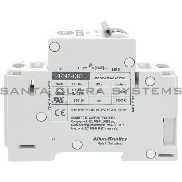 Allen Bradley 1492-CB1DF100 Circuit Breaker Product Image