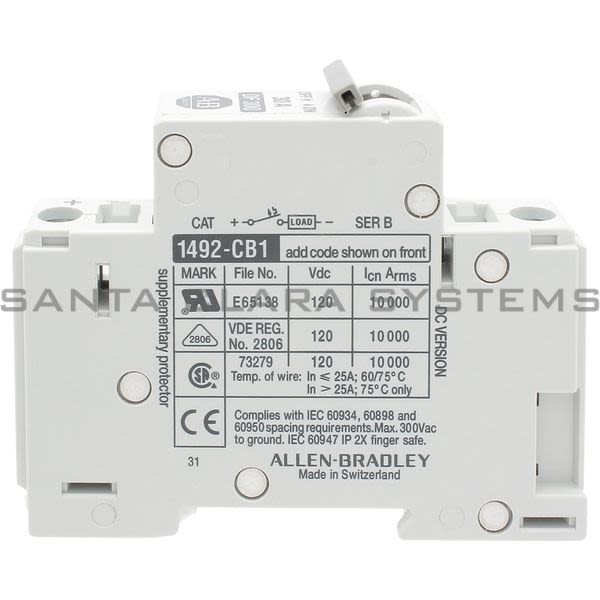 Allen Bradley 1492-CB1DF300 Circuit Breaker Product Image