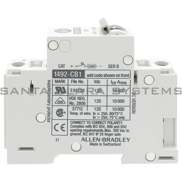 Allen Bradley 1492-CB1DG040 Circuit Breaker Product Image