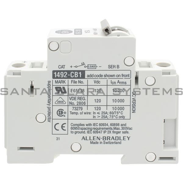 Allen Bradley 1492-CB1DG150 Circuit Breaker Product Image