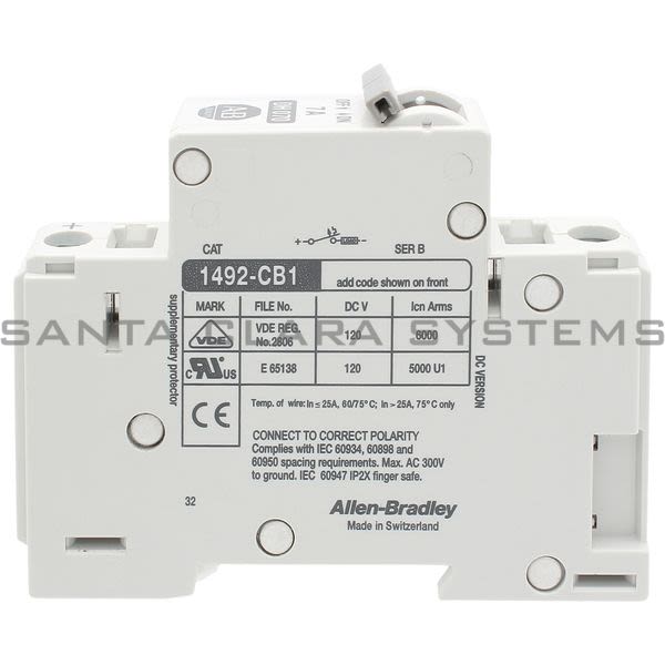 Allen Bradley 1492-CB1DH070 Circuit Breaker Product Image