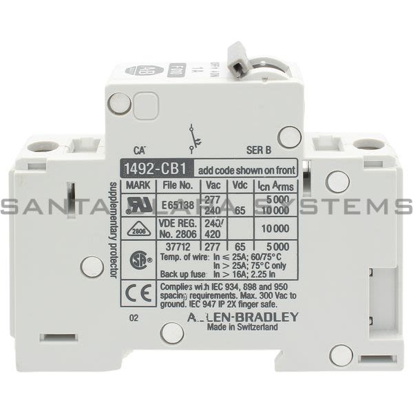 Allen Bradley 1492-CB1F010 Circuit Breaker Product Image