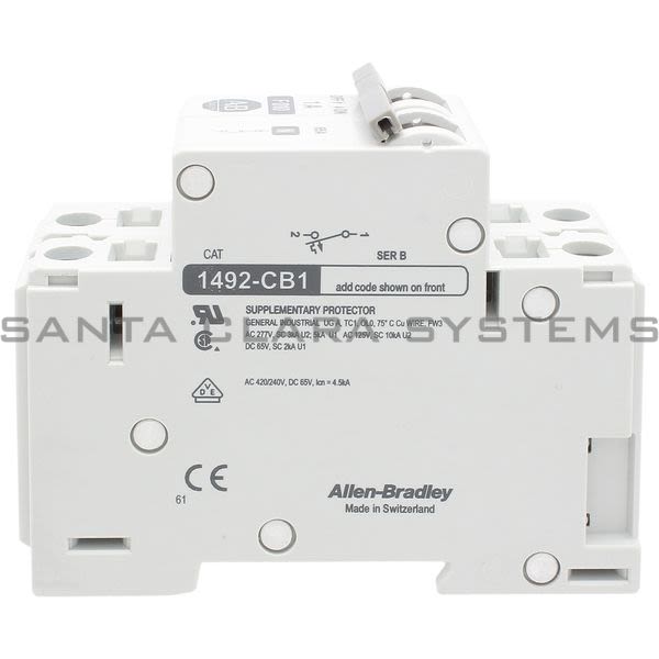 Allen Bradley 1492-CB1F010-N Circuit Breaker Product Image