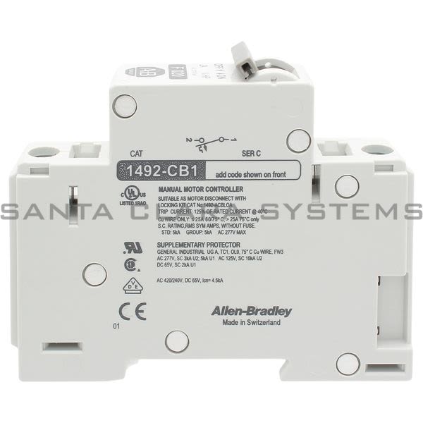 Allen Bradley 1492-CB1F020 Circuit Breaker Product Image