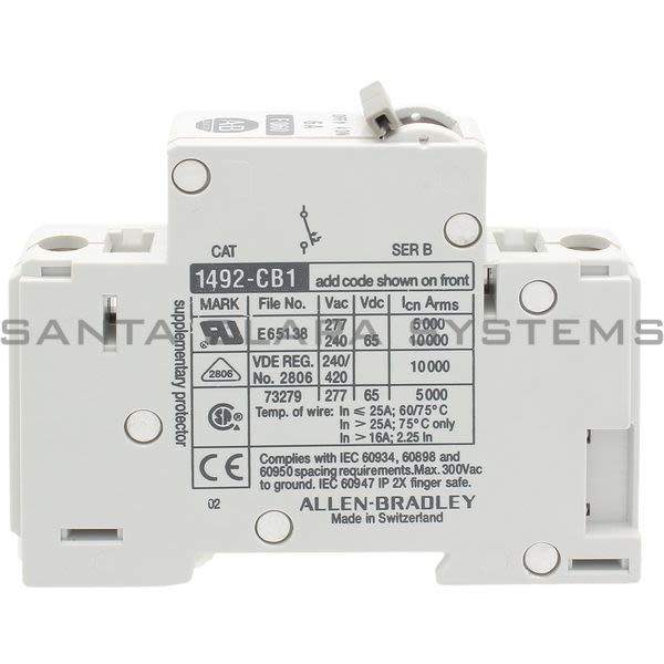 Allen Bradley 1492-CB1F060 Circuit Breaker Product Image