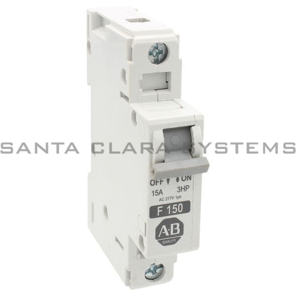 Allen Bradley 1492-CB1F150 Supp Prot/Man Motor Cntr 1 Pole, 15A Product Image