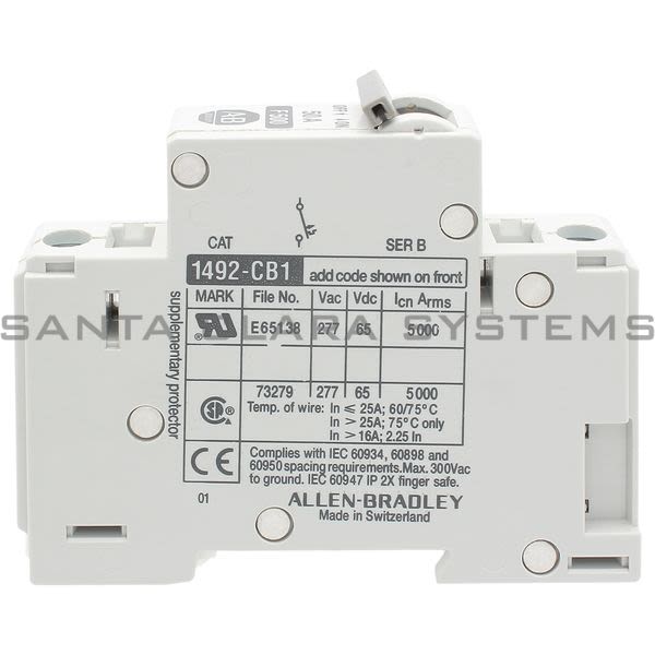 Allen Bradley 1492-CB1F500 Circuit Breaker Product Image