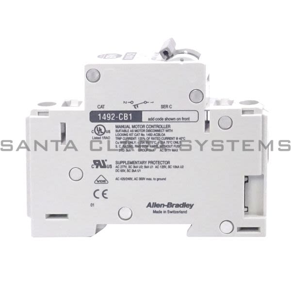 Allen Bradley 1492-CB1G010 Circuit Breaker Product Image