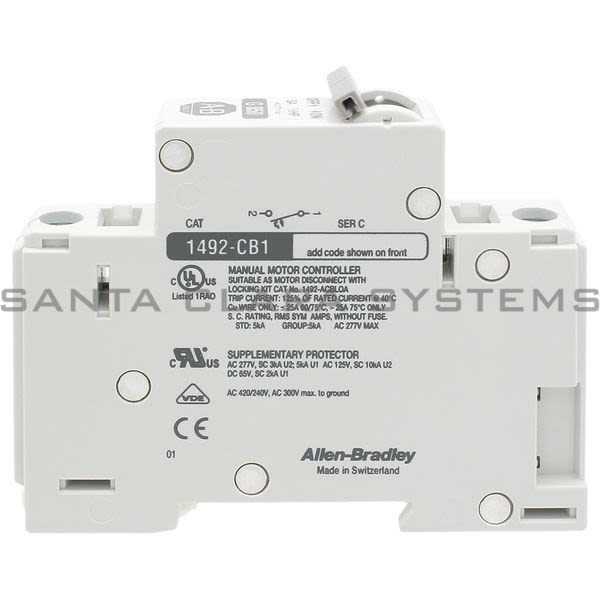 Allen Bradley 1492-CB1G050 Circuit Breaker Product Image