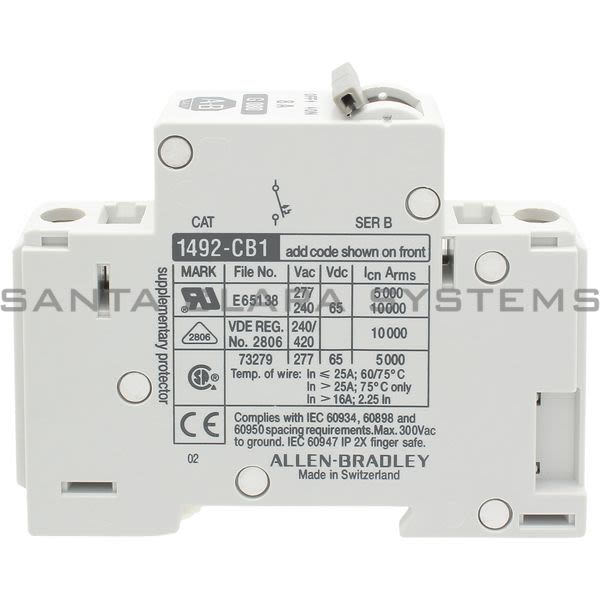 Allen Bradley 1492-CB1G080 Circuit Breaker Product Image