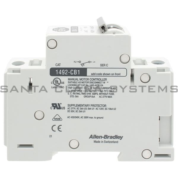Allen Bradley 1492-CB1G100 Circuit Breaker Product Image