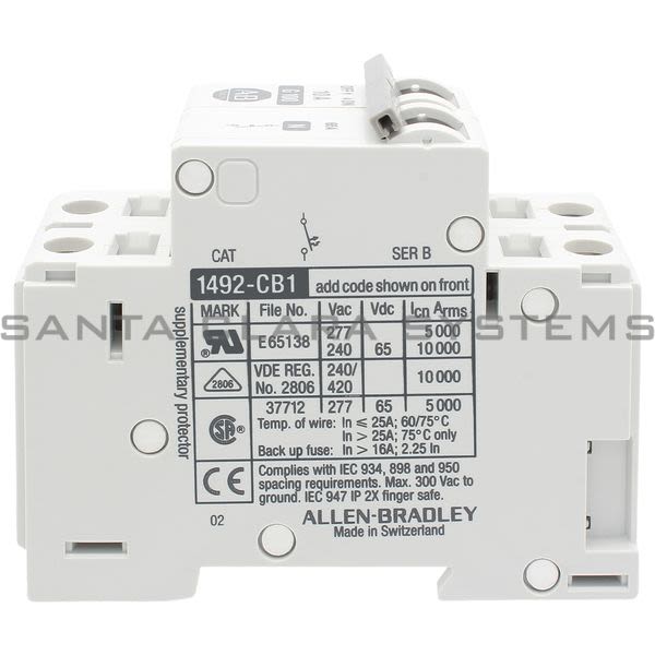 Allen Bradley 1492-CB1G100-N Circuit Breaker Product Image