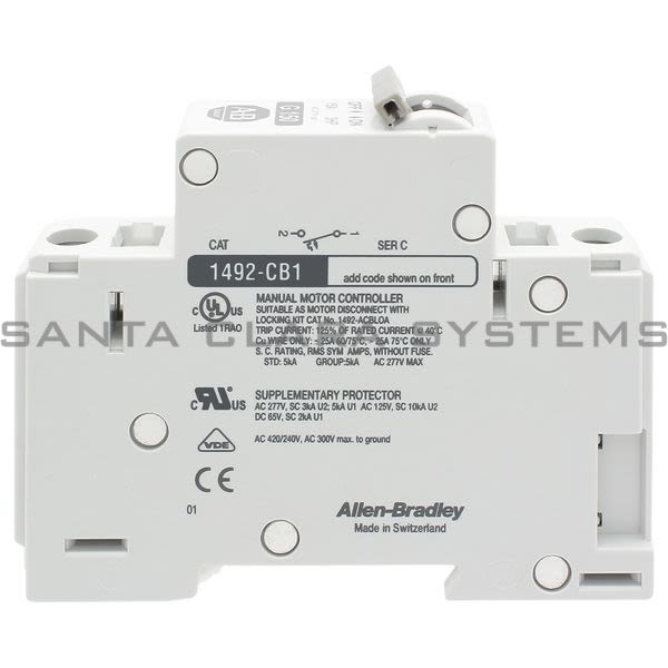 Allen Bradley 1492-CB1G150 Circuit Breaker Product Image