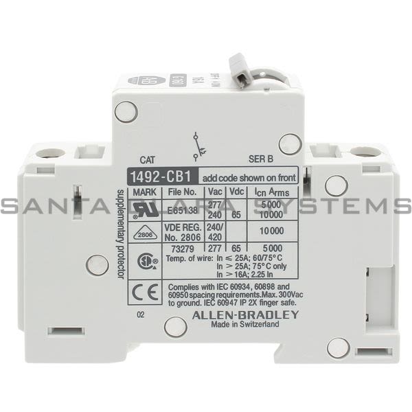 Allen Bradley 1492-CB1G160 Circuit Breaker Product Image