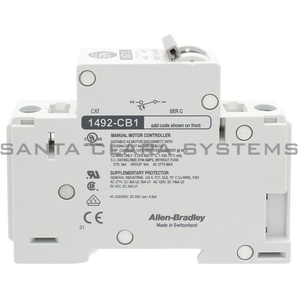 Allen Bradley 1492-CB1G250 Circuit Breaker Product Image