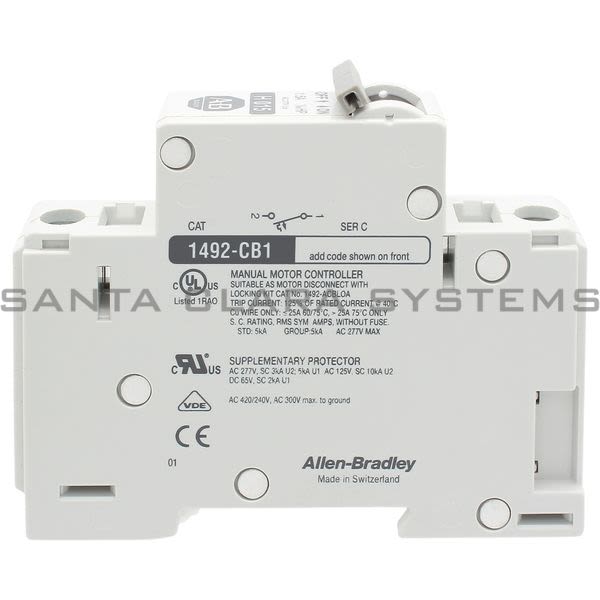 Allen Bradley 1492-CB1H015 Circuit Breaker Product Image