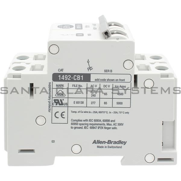 Allen Bradley 1492-CB1H040N Circuit Breaker Product Image