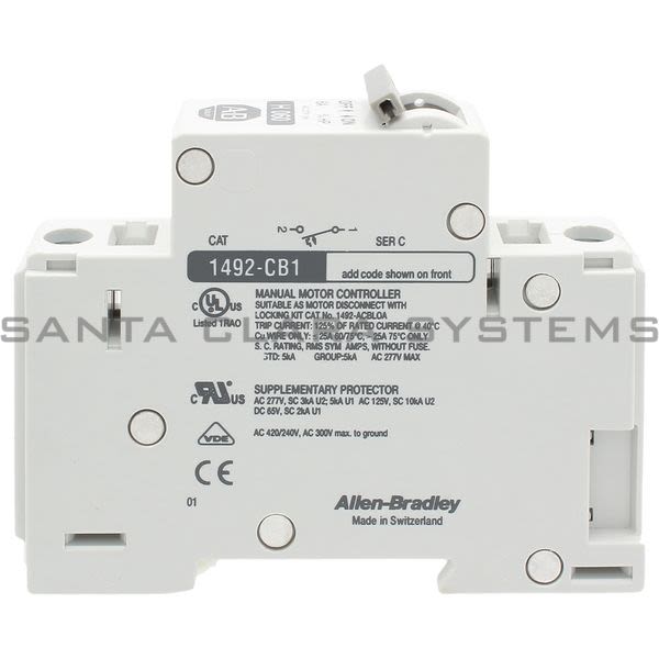 Allen Bradley 1492-CB1H060 Circuit Breaker Product Image