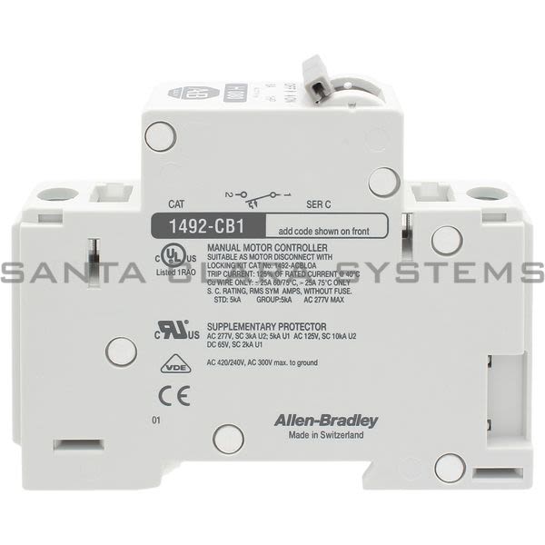 Allen Bradley 1492-CB1H080 Circuit Breaker Product Image