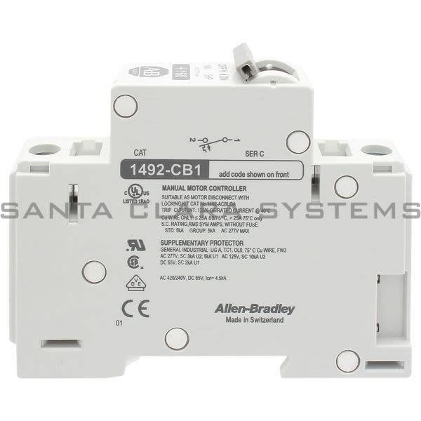 Allen Bradley 1492-CB1H160 Circuit Breaker Product Image