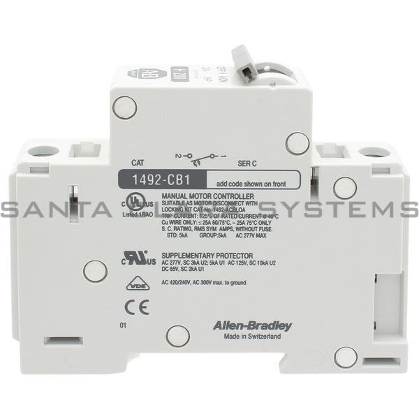 Allen Bradley 1492-CB1H200 Circuit Breaker Product Image