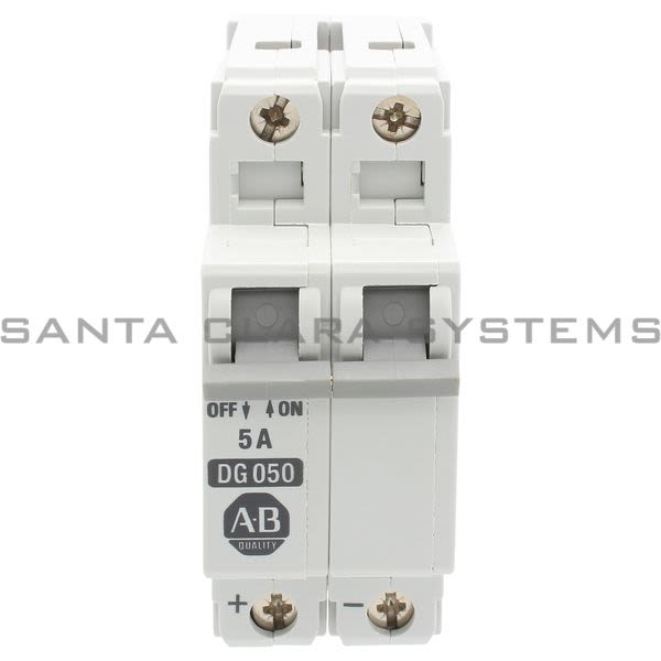 Allen Bradley 1492-CB2DG050 DC Suppl. Protect.,2 Pole,5A Product Image