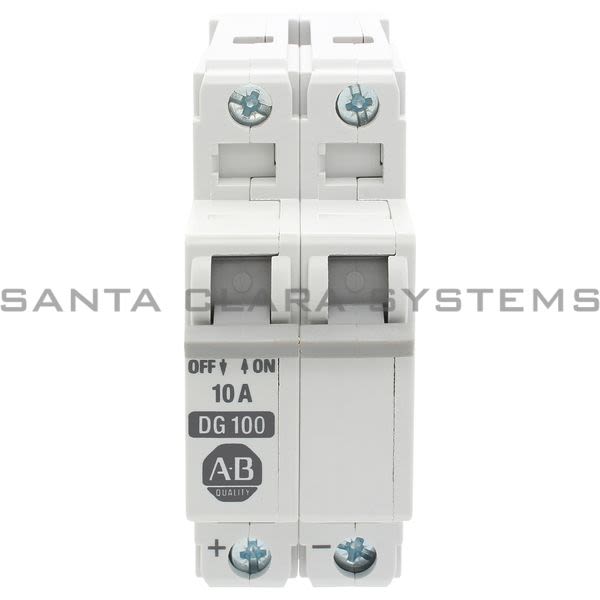 Allen Bradley 1492-CB2DG100 DC Suppl. Protect.,2 Pole,10A Product Image