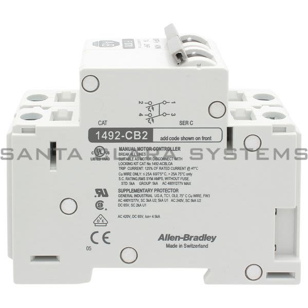 Allen Bradley 1492-CB2F070 Circuit Breaker Product Image