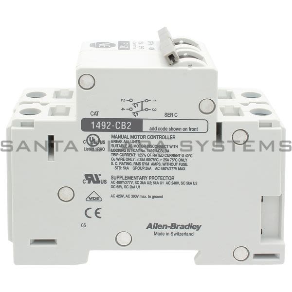 Allen Bradley 1492-CB2F150 Circuit Breaker Product Image