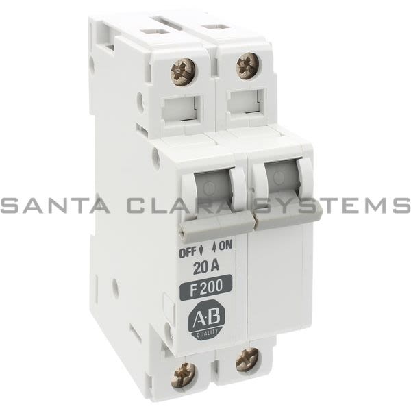 Allen Bradley 1492-CB2F200 Supp Prot/Man Motor Cntr 2 Pole, 20A Product Image