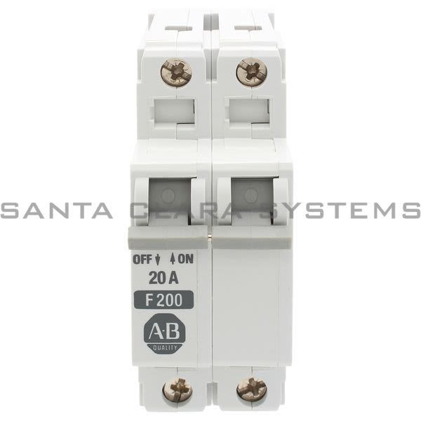 Allen Bradley 1492-CB2F200 Supp Prot/Man Motor Cntr 2 Pole, 20A Product Image