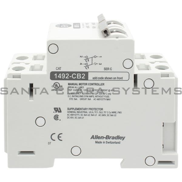 Allen Bradley 1492-CB2F500 Circuit Breaker Product Image