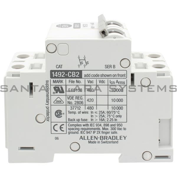 Allen Bradley 1492-CB2G005 Circuit Breaker Product Image
