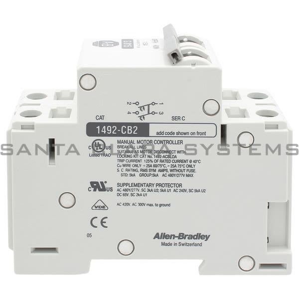 Allen Bradley 1492-CB2G015 Circuit Breaker Product Image