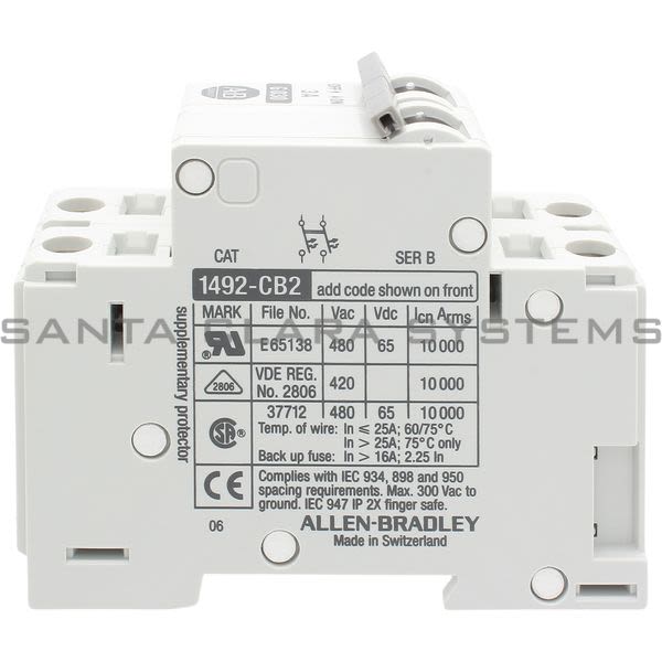 Allen Bradley 1492-CB2G030 Circuit Breaker Product Image