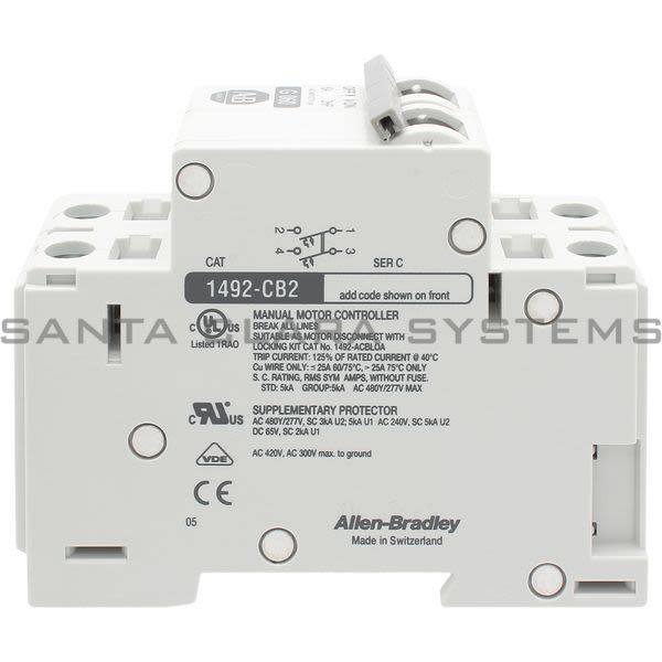 Allen Bradley 1492-CB2G060 Circuit Breaker Product Image