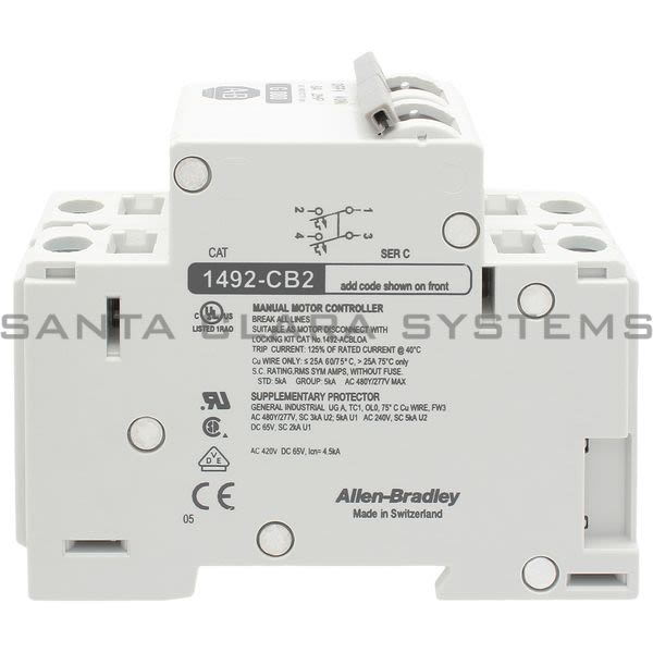 Allen Bradley 1492-CB2G080 Manual Motor Controller Product Image