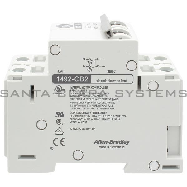 Allen Bradley 1492-CB2G100 Circuit Breaker Product Image
