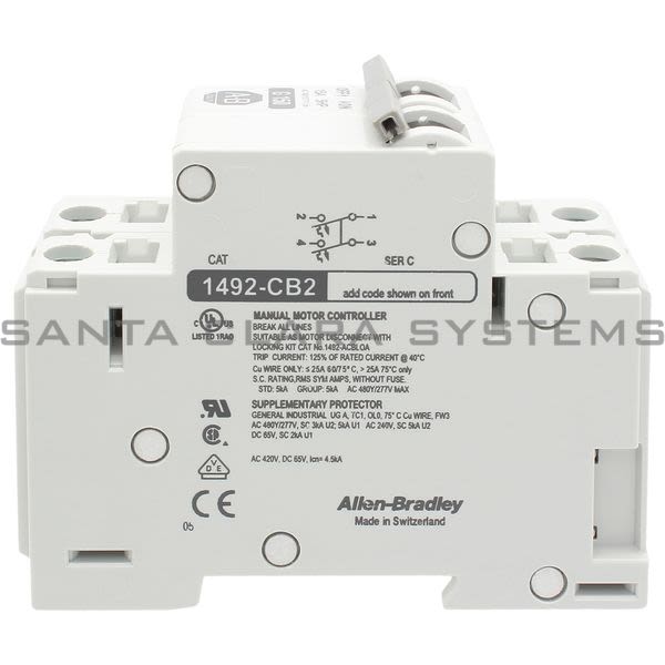 Allen Bradley 1492-CB2G150 Circuit Breaker Product Image