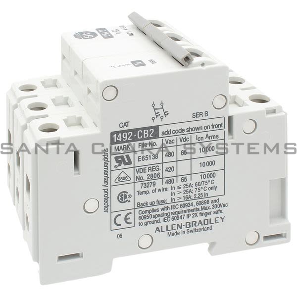 Allen Bradley 1492-CB2G150-N Circuit Breaker Product Image