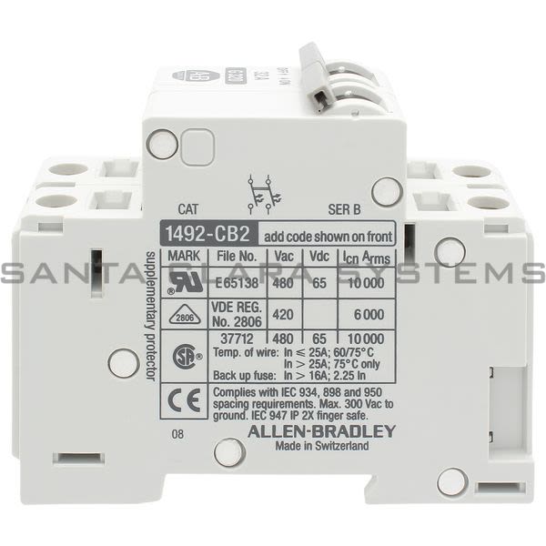 Allen Bradley 1492-CB2G320 Circuit Breaker Product Image