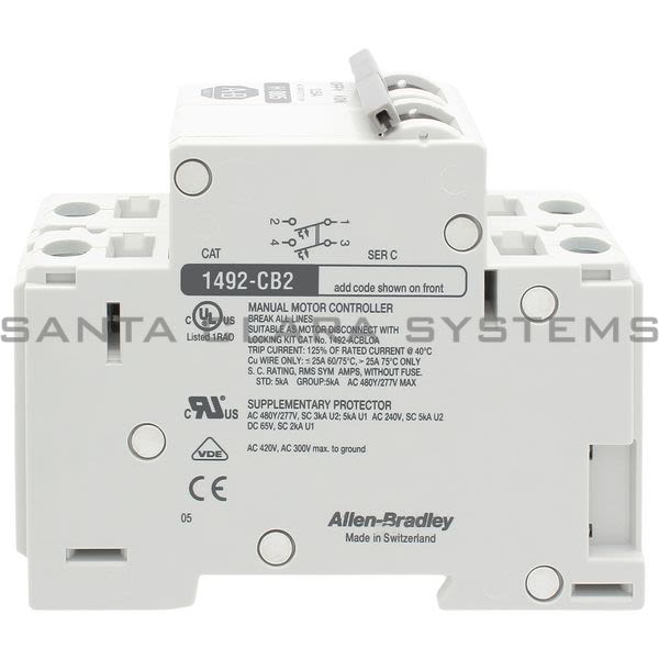 Allen Bradley 1492-CB2H005 Circuit Breaker Product Image
