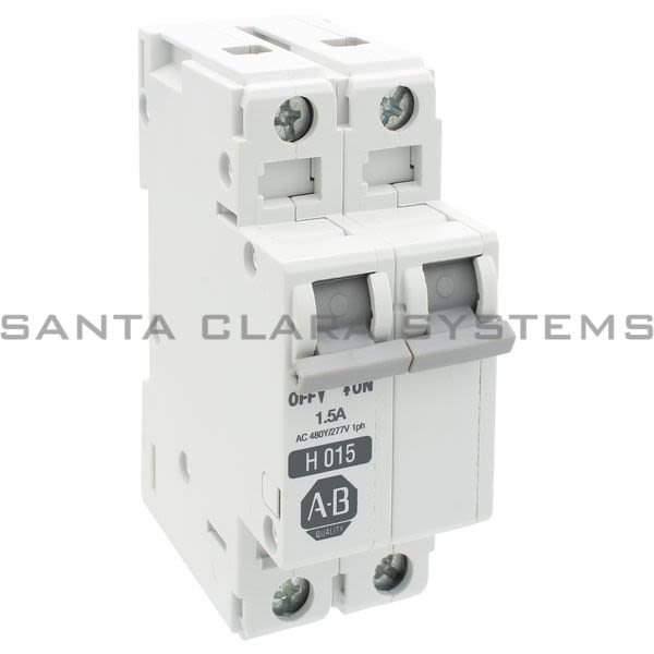 Allen Bradley 1492-CB2H015 Supp Prot/Man Motor Cntr 2 Pole, 1.5A Product Image